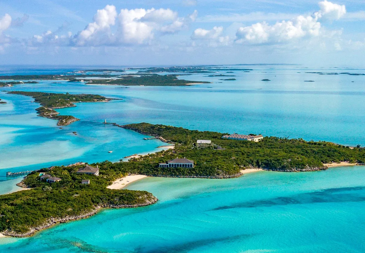 How to get to Little Pipe Cay in the Exuma Cays Bahamas