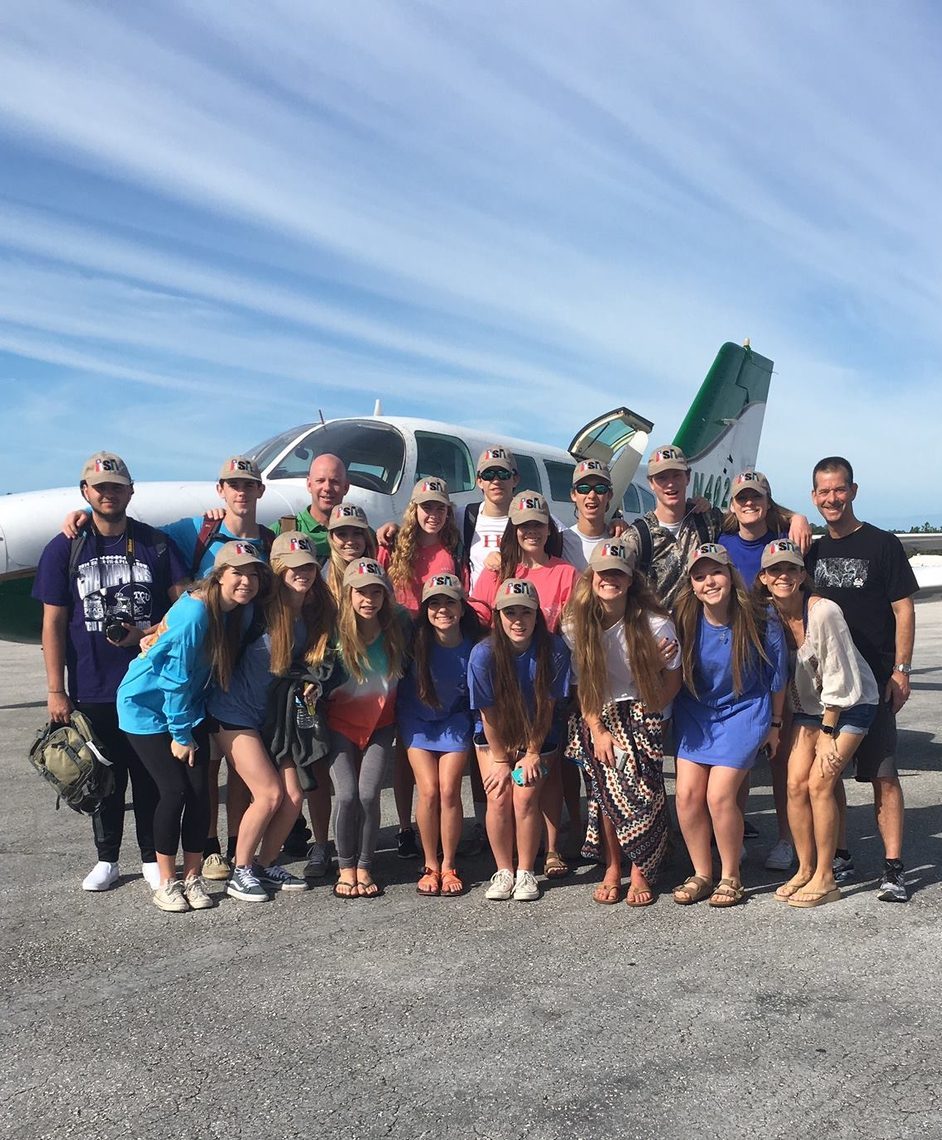 Happy Customers Arriving at Treasure Cay Airport (MYAT), Abaco Bahamas Happy customers arriving by private charter flight at Treasure Cay Airport MYAT in Abaco Bahamas